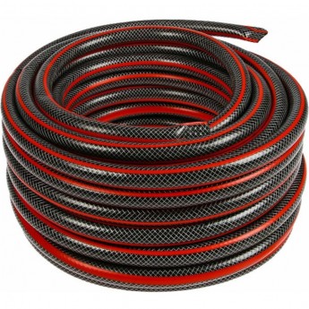 Шланг поливочный ВИХРЬ ПВХ усиленный премиум, пищевой трехслойный армированный 1/2, 25 м Шланг поливочный ВИХРЬ ПВХ усиленный премиум, пищевой трехслойный армированный 1/2, 25 м